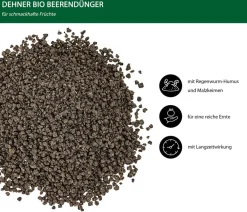 Dehner Bio Obst- & Gemüsedünger|Bio-Dünger - Beerendünger, 1,5 kg