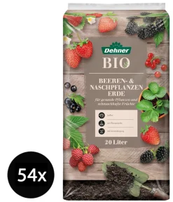 Dehner Bio Spezialerde - Beeren und Naschpflanzenerde, 54 x 20 Liter