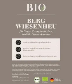 Dehner Bio Stroh & Streu|Heu - Bergwiesenheu, 1,25 kg