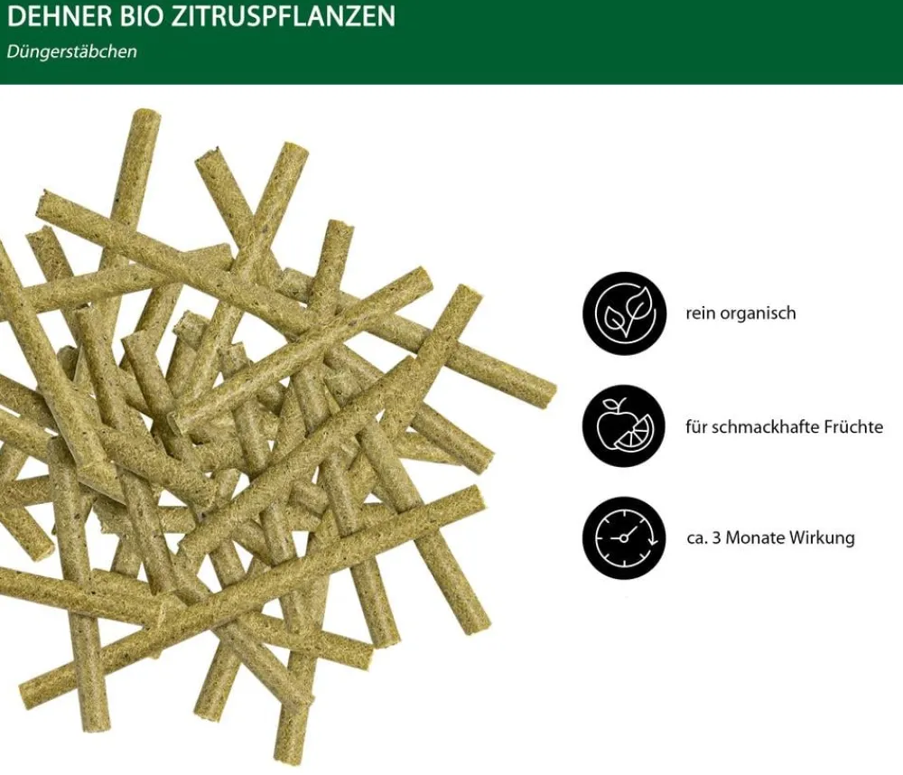 Dehner Bio Düngestäbchen Zitruspflanzen, 30 Stück Sale