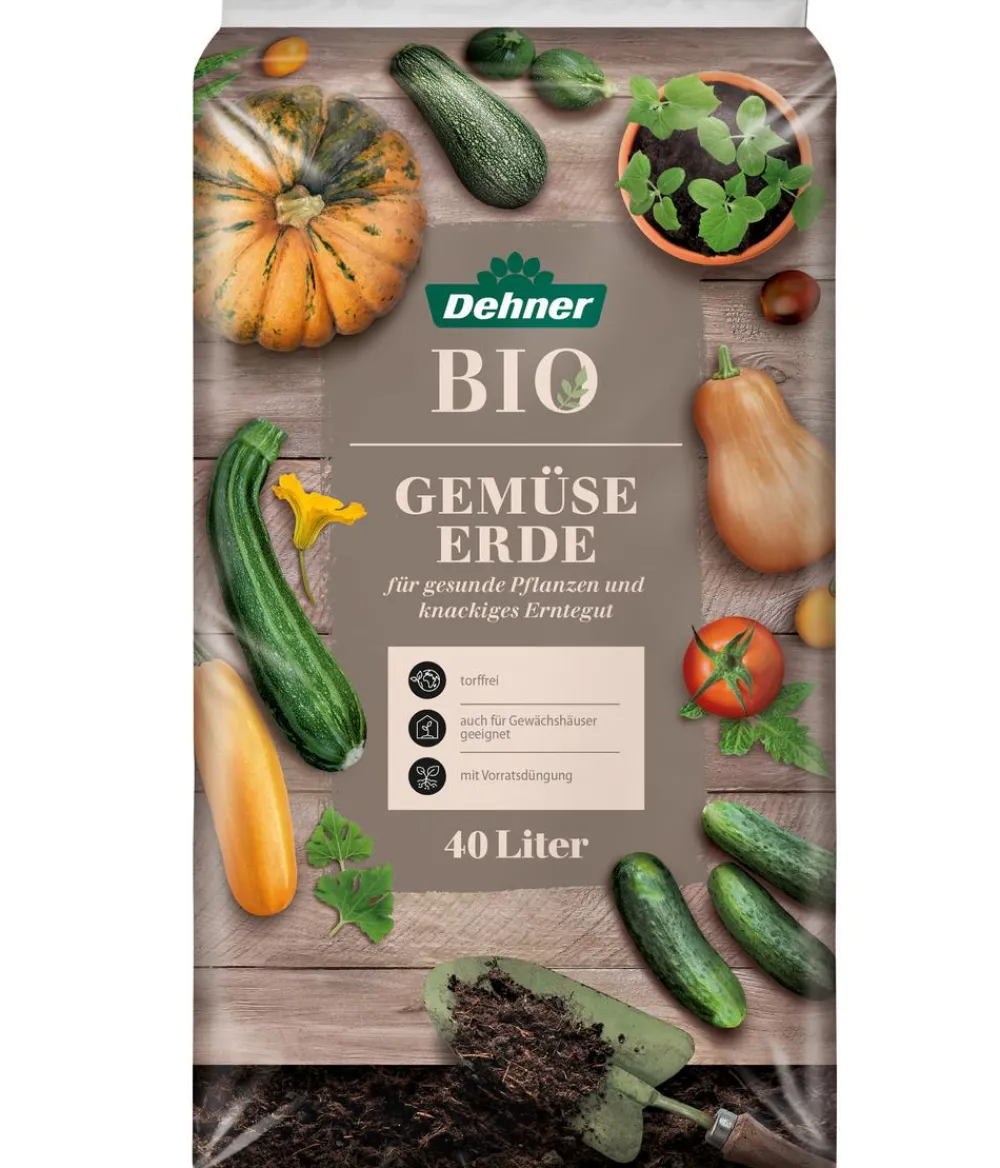 Dehner Bio Spezialerde > Gemüseerde, 40 l