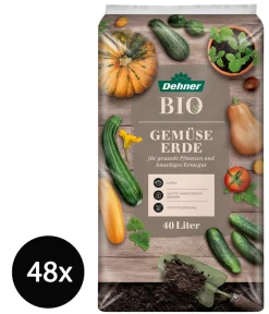 Dehner Bio Spezialerde > Gemüseerde, 48 x 40 Liter