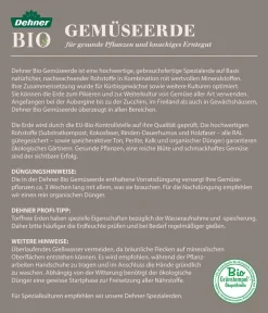 Dehner Bio Spezialerde > Gemüseerde, 48 x 40 Liter