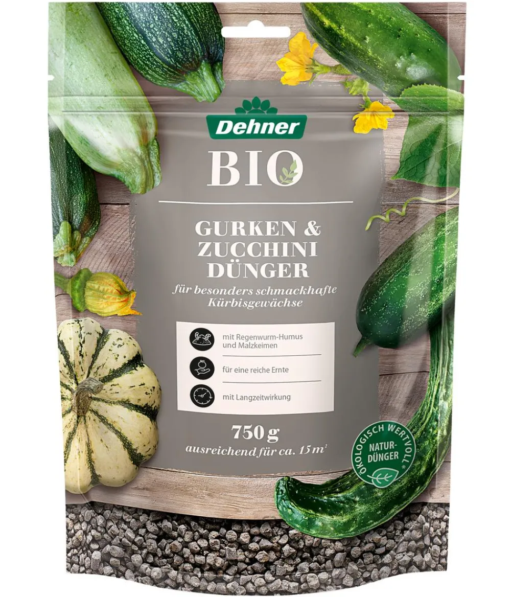 Dehner Bio Obst- & Gemüsedünger|Bio-Dünger > Gurken- und Zucchini-Dünger, 750 g