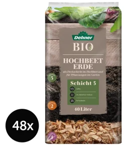 Dehner Bio Hochbeet-Erde, 48 x 40 Liter Online