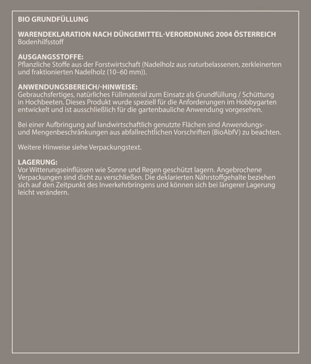 Dehner Bio Blumenerde|Spezialerde > Hochbeet-Grundfüllung, 50 l