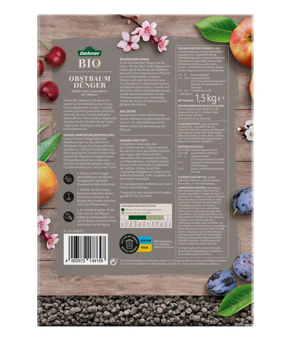Dehner Bio Obstbaum-Dünger Sale