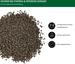 Dehner Bio Obst- & Gemüsedünger|Bio-Dünger > Paprika- und Peperoni-Dünger, 750 g