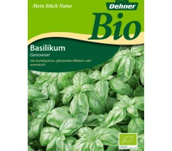 Dehner Bio Kräutersamen > -Samen Basilikum 'Genoveser'