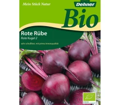 Dehner Bio Gemüsesamen - -Samen Rote Rüben 'Rote Kugel 2'