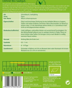 Dehner Bio Kräutersamen > -Samen Schnittlauch 'Staro'