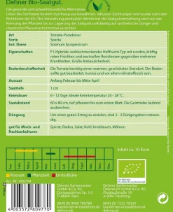 Dehner Bio -Samen Tomaten 'Sparta' Hot