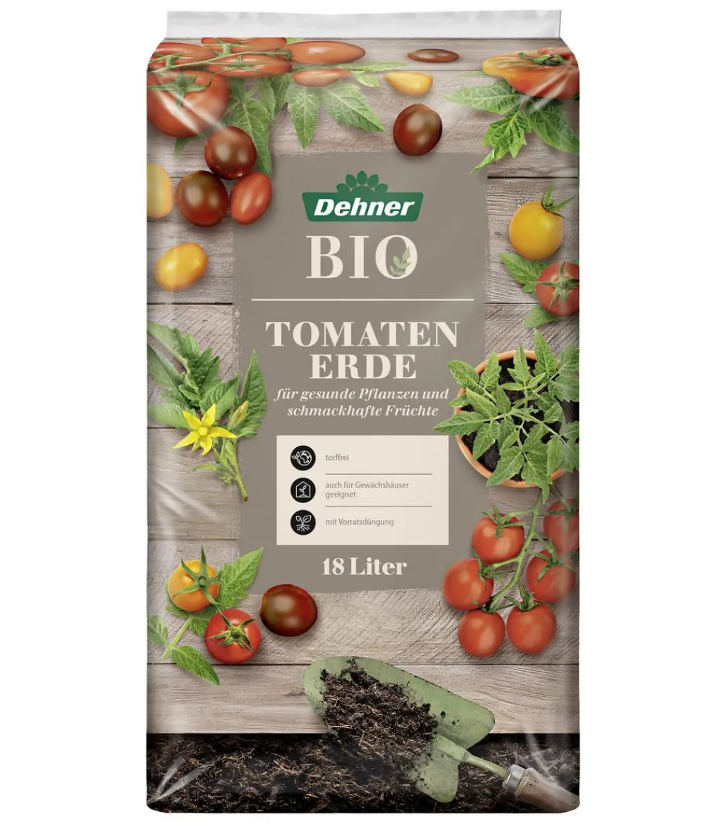 Dehner Bio Spezialerde > Tomaten-Erde, torffrei, 18 l