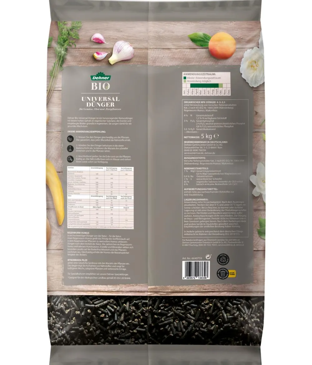 Dehner Bio Universaldünger|Bio-Dünger - Universaldünger