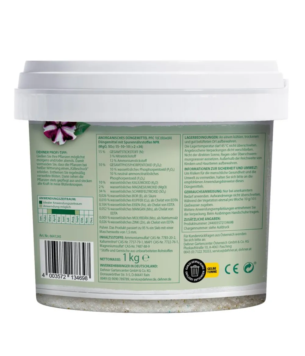 Dehner Universaldünger|Blumendünger > Blütenzauber, 1 kg
