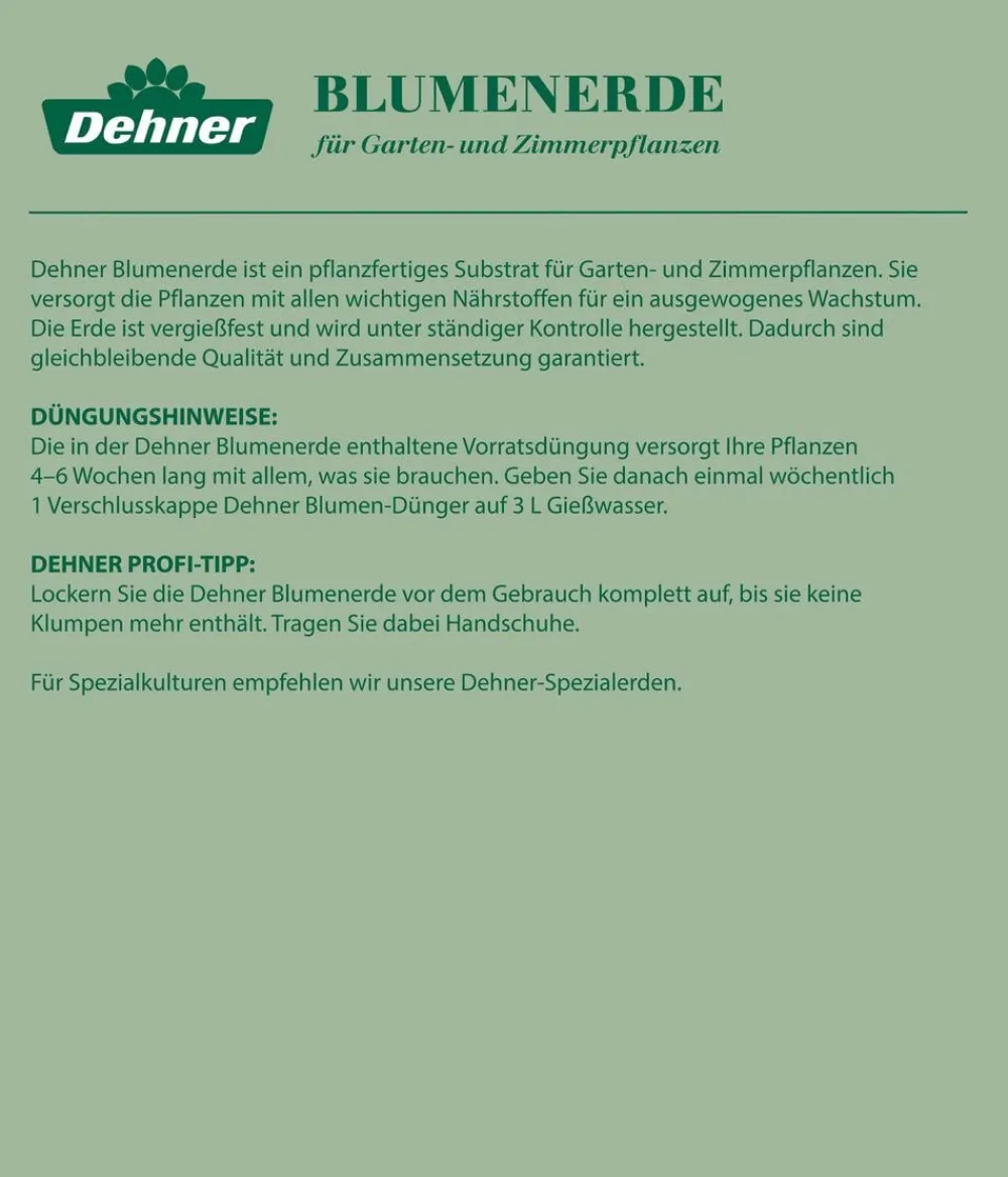 Dehner Blumenerde Best