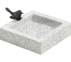 Dehner -Vogel für Granit-Vogeltränke, ca. B10/H5/T4 cm Bronze