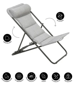 Dehner Gartenstühle Metall|Campingliegen > Campingstuhl Ibiza