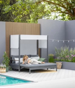 Dehner Loungemöbel|Sonneninseln - Daybed Hollywood, ca. B195/H195/T183 cm