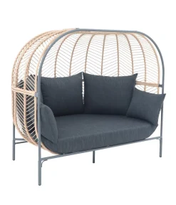 Dehner Loungemöbel|Sonneninseln - Daybed Venezia, ca. B172/H153/T112 cm