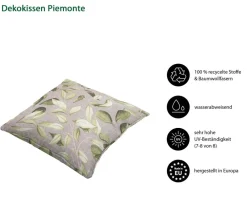 Dehner Dekokissen Piemonte, ca. B40/H10/T40 cm Outlet