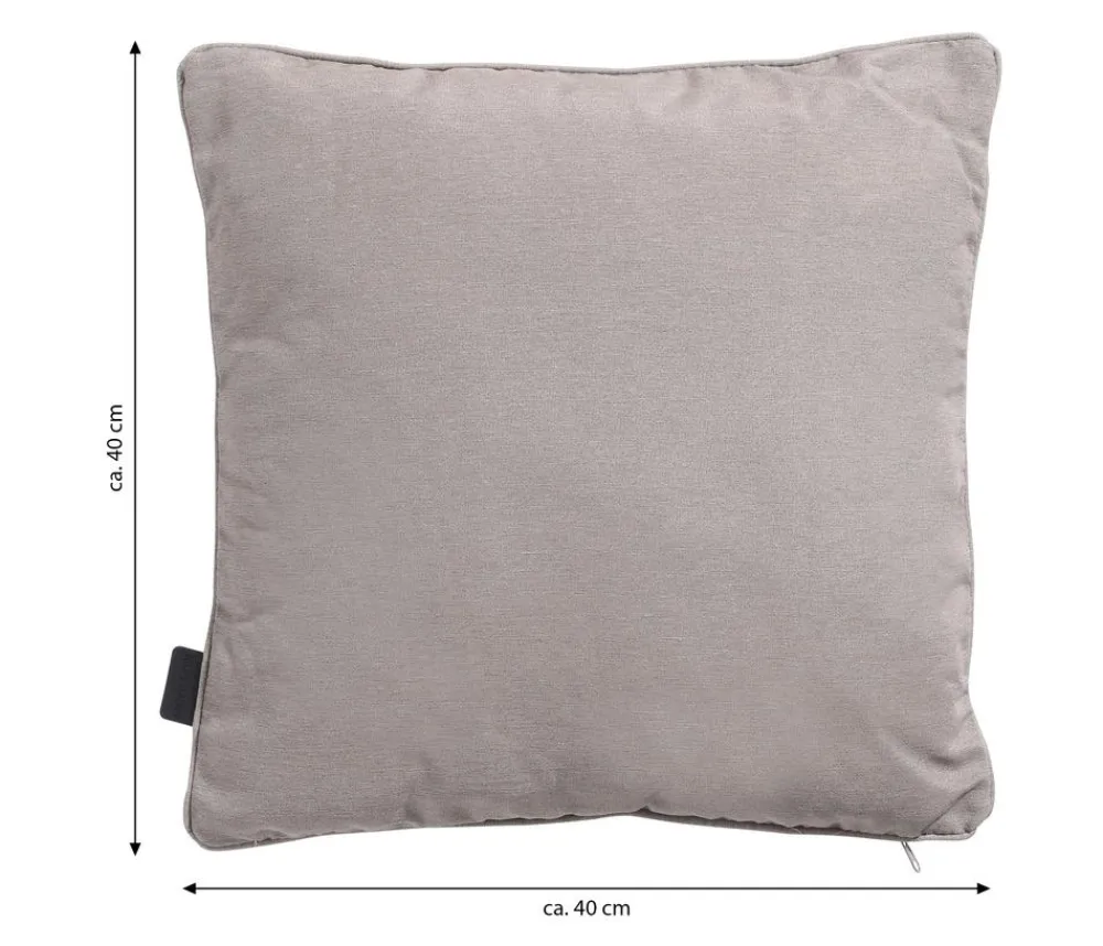 Dehner Dekokissen Veneto, ca. B40/H10/T40 cm Taupe Best