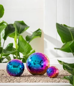 Dehner Gartenkugeln & Glas Deko > Deko-Stahlkugel Diamant