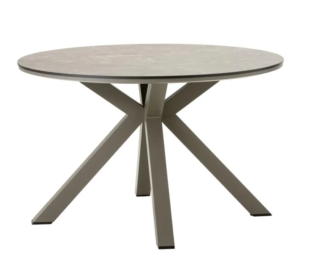 Dehner Garten-Esstische|Gartentische Aluminium > Diningtisch Marseille, ca. Ø120/H75 cm