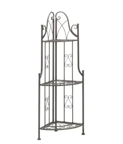 Dehner Gartenschränke & -Regale > Eckregal Antik, ca. B46/H117,5/T32 cm