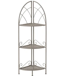 Dehner Eckregal Luca, ca. B31/H111/T31 cm Taupe Discount