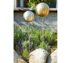 Dehner Edelstahlstab, , 15 cm Silber Clearance