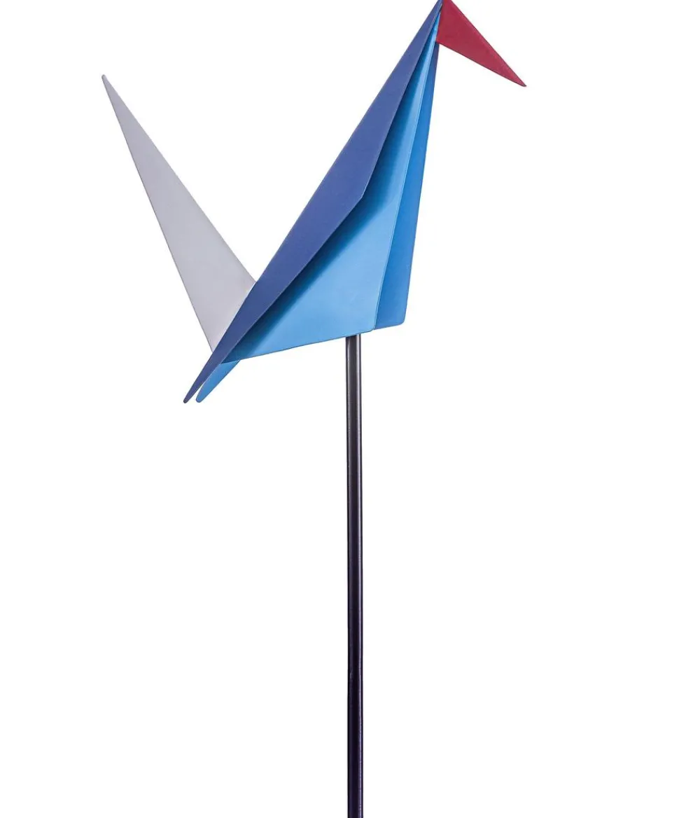 Dehner Eisen-Dekostab Origami-Kranich Hot