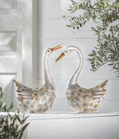 Dehner Gartenzwerge & Gartenfiguren - Eisen-Ente, ca. H41 cm