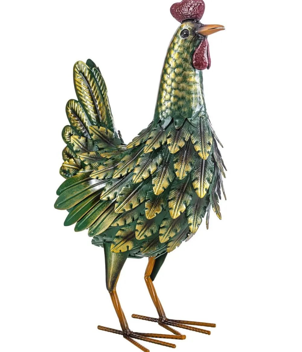 Dehner Gartenzwerge & Gartenfiguren - Eisen-Huhn