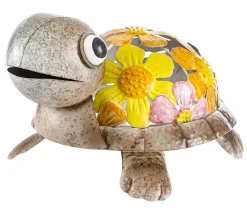 Dehner Gartenzwerge & Gartenfiguren > Eisen-Schildkröte, ca. B31/H17/T20 cm