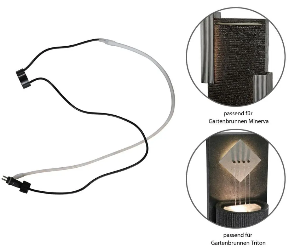 Dehner Gartenbrunnen|Brunnen Zubehör > Ersatz LED-Beleuchtung AC 50, ca. L80 cm