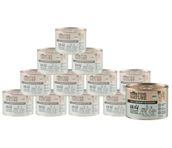 Dehner Fine Nature Nassfutter Hund > Nassfutter für Hunde Adult, Wild mit Sellerie, Karotten & Zwetschgen