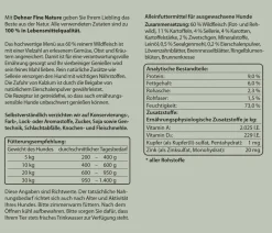 Dehner Fine Nature Nassfutter Hund > Nassfutter für Hunde Senior, Ente mit Topinambur & Karotten