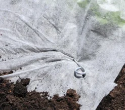 Dehner Folienhalter aus Metall, ca. 15 cm Silber
