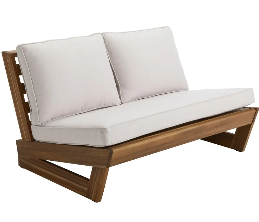 Dehner 2-Sitzer Gartenbänke|Balkonmöbel Holz - Gartenbank Palma, 2-Sitzer