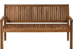 Dehner Gartenbank Valetta Braun Online