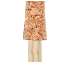 Dehner Gartenkugeln & Glas Deko - Gartenkugelstab mit Konus für Kugeln mit Ø 12 cm, 103 cm Hellbraun