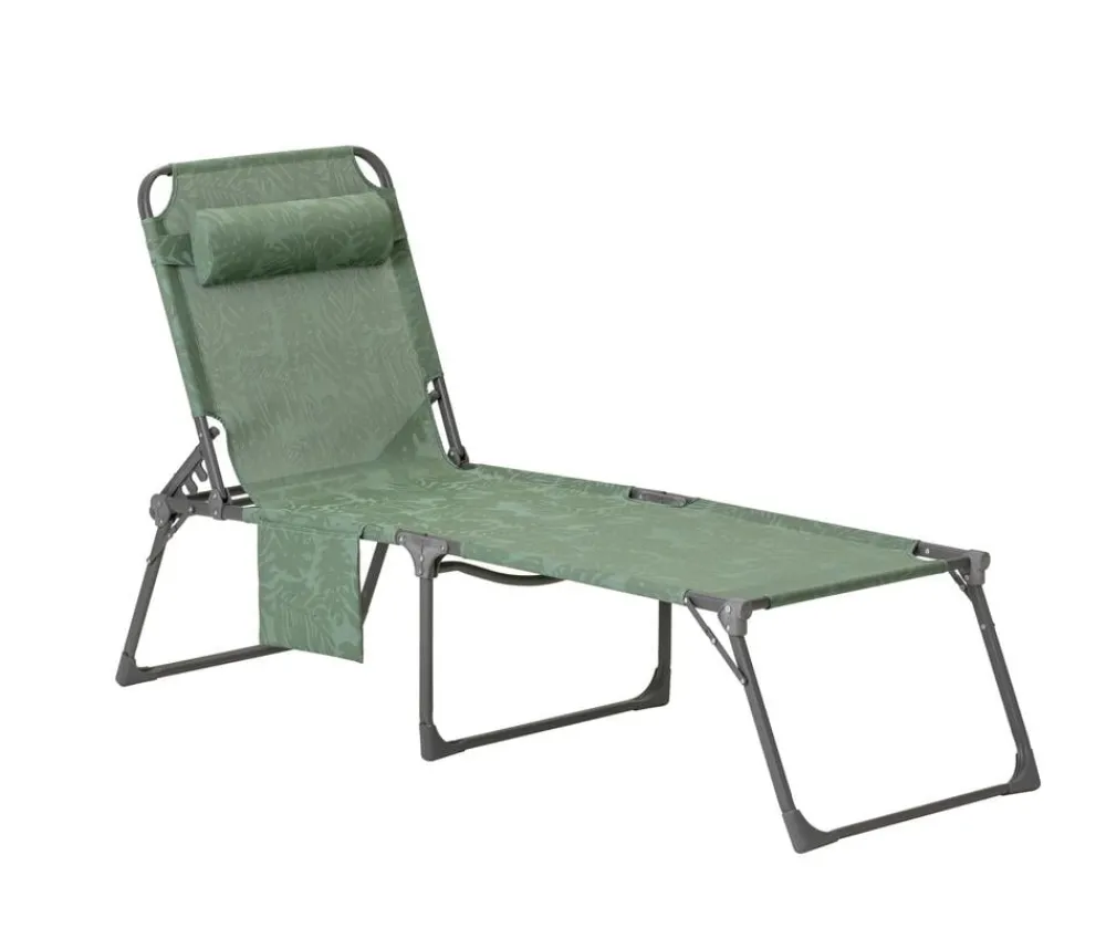 Dehner Klappliegen|Relaxliegen > Gartenliege Mallorca, ca. B71/H112/T232 cm