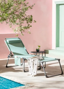 Dehner Gartenliege Mallorca, ca. B71/H112/T232 cm Grün Online