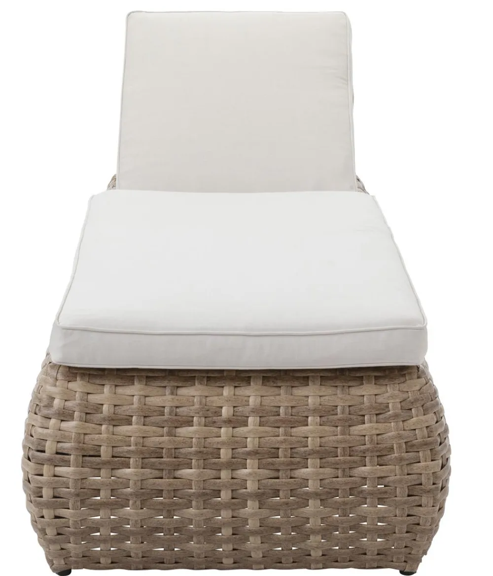 Dehner Loungemöbel|Relaxliegen > Gartenliege Tulum, ca. B60/H94/T195 cm