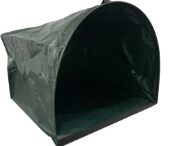 Dehner Gartensack Pop-Up Kehrkante, 150 l Dunkelgrün New