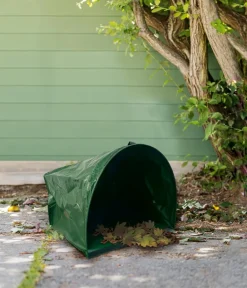 Dehner Gartensack Pop-Up Kehrkante, 150 l Dunkelgrün New