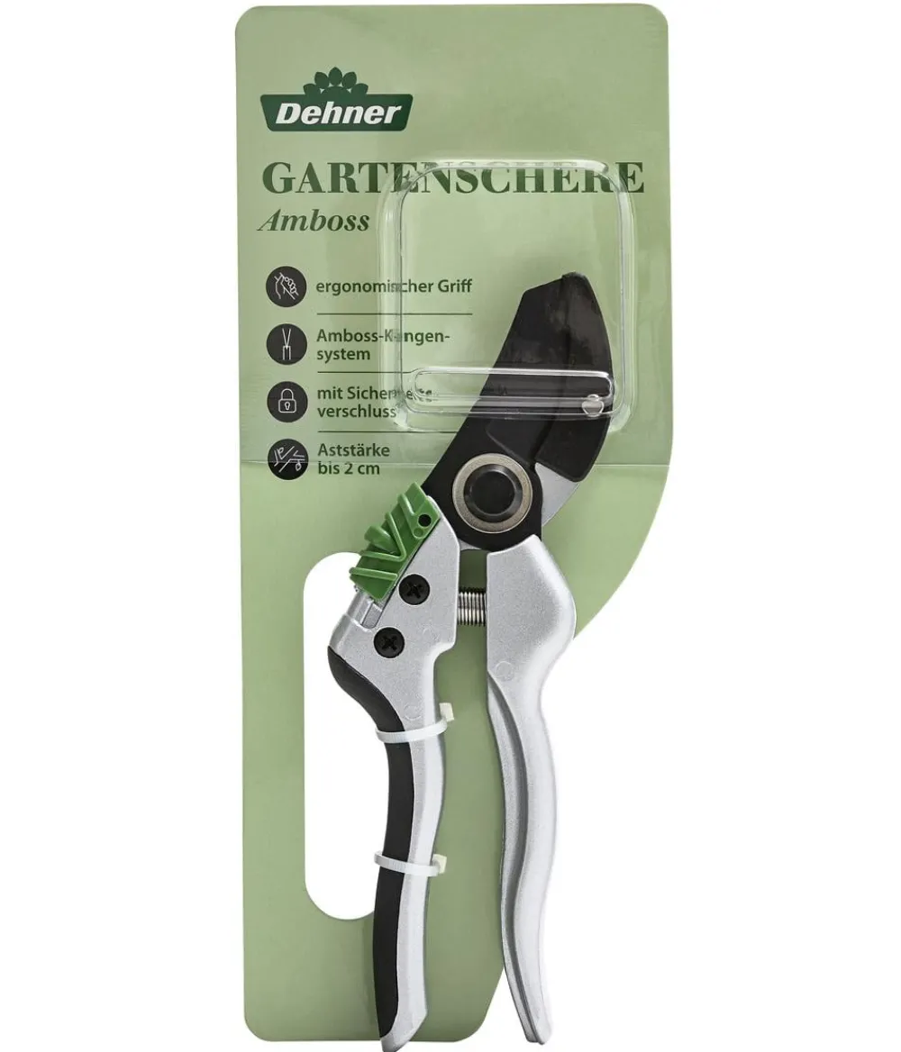 Dehner Heckenschere & Gartenschere > Gartenschere Amboss Comfort