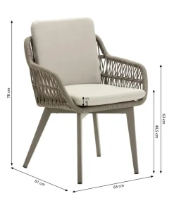 Dehner Garten- & Loungesessel|Gartenstühle Aluminium > Gartenstuhl Marseille