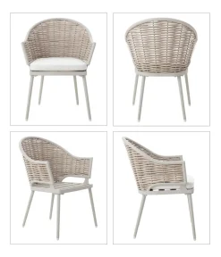 Dehner Garten- & Loungesessel|Gartenstühle Aluminium > Geflechtsessel Barcelona